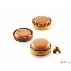 Silikomart Kit Tarte Ring Ø 80 mm (1 Pc)