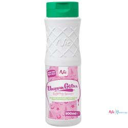 NIC Unicorn Glitter - Pink Bubbly topping (500ml) (1 Emb)