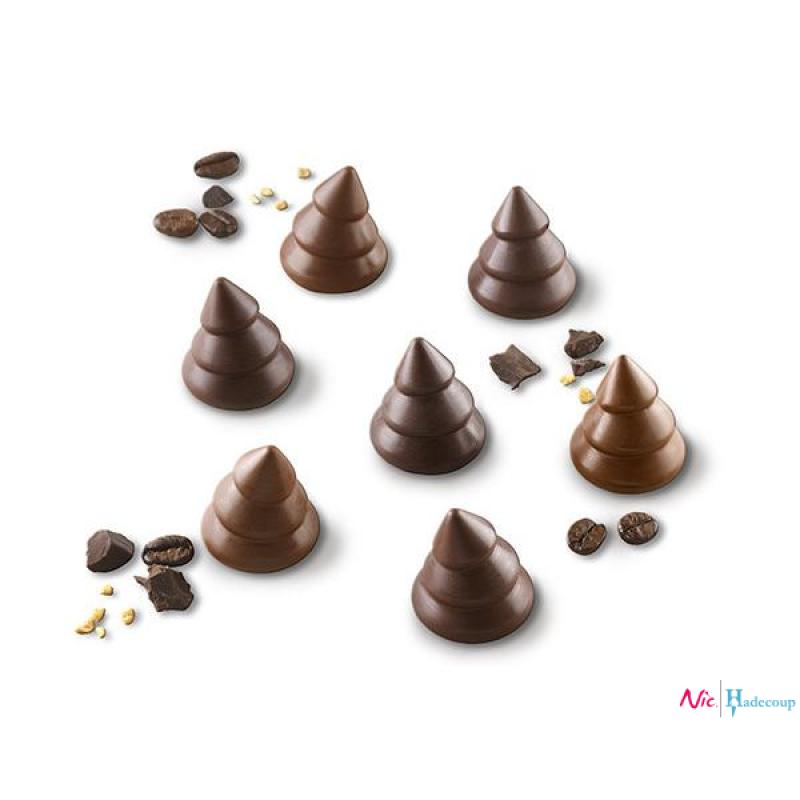 Silikomart SCG054 Choco Trees (1 Pc)