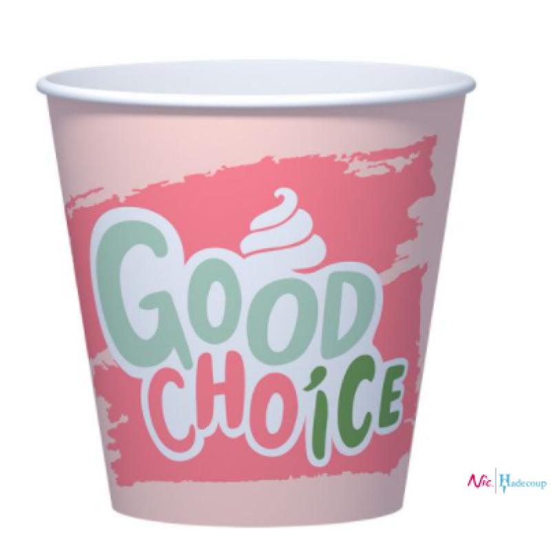 NIC Shake/Ice Cup Small GoodChoiceBio 300 ml (1000 stuks) (1 Emb)