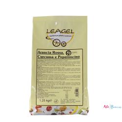 Leagel Orange sanguin, Curcuma, Piment rouge - Arancia rossa, Curcuma, Peperoncino Easy (1.25 Kg)