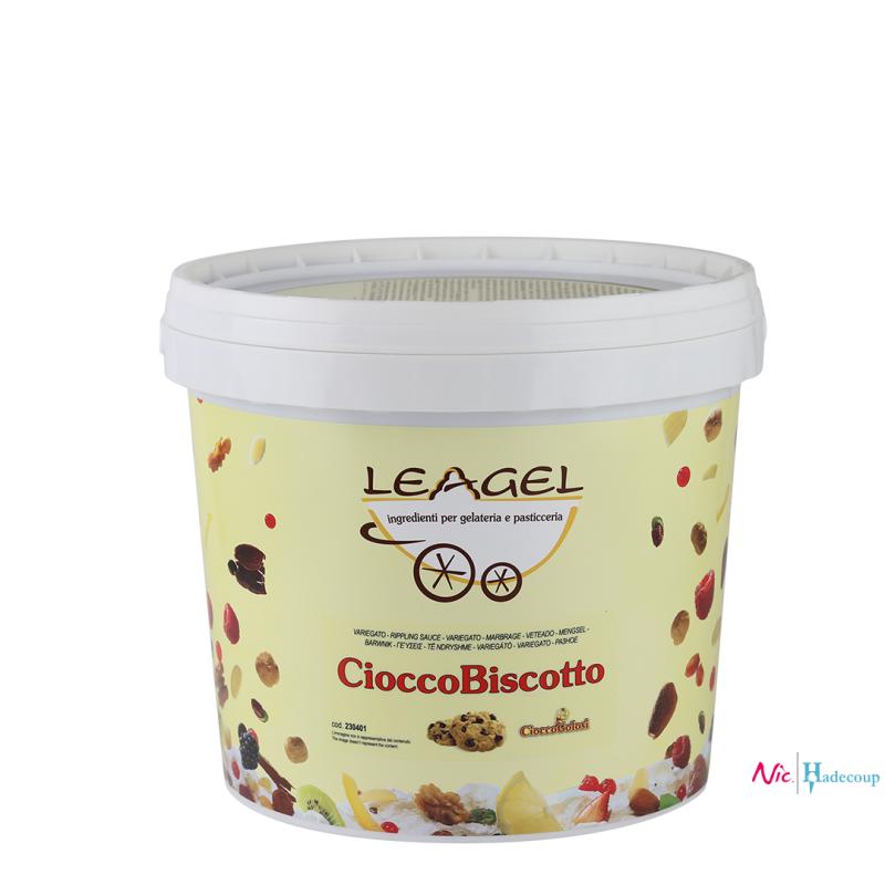 Leagel Cookies - Cioccobiscotto variegato (5 Kg)