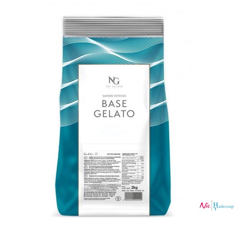 NIC Gelato Base à glace ICP Neutraal (20 Kg)