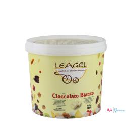 Leagel Chocolat Blanc pâte - Cioccolato bianco (3.5 Kg)