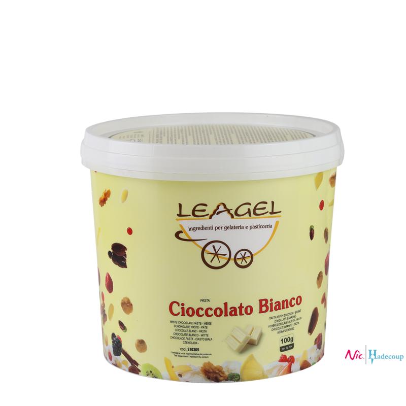 Leagel Witte Chocolade pasta - Cioccolato bianco (3.5 Kg)