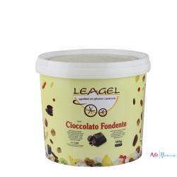 Leagel Chocolade pasta - Cioccolato fondente (3.5 Kg)