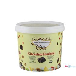 Leagel Chocolat pâte - Cioccolato fondente (3.5 Kg)