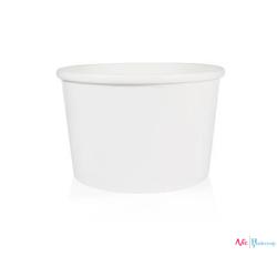 Medac Pot à glace blanc 1060 ml - M8 (400 Pc)