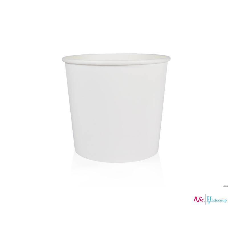 Medac Pot à glace blanc 625 ml - M70 (810 Pc)