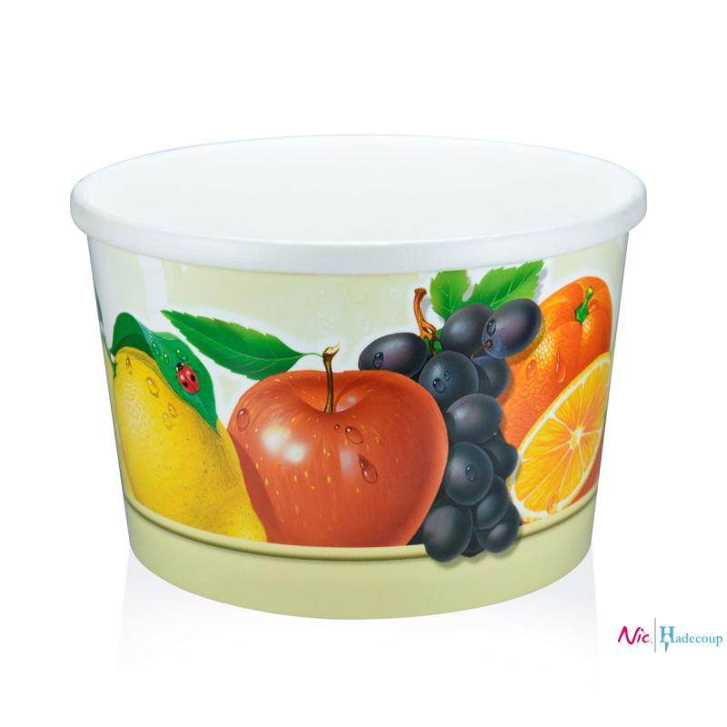 Medac Pot à glace fruit 1060 ml - M8 (400 Pc)