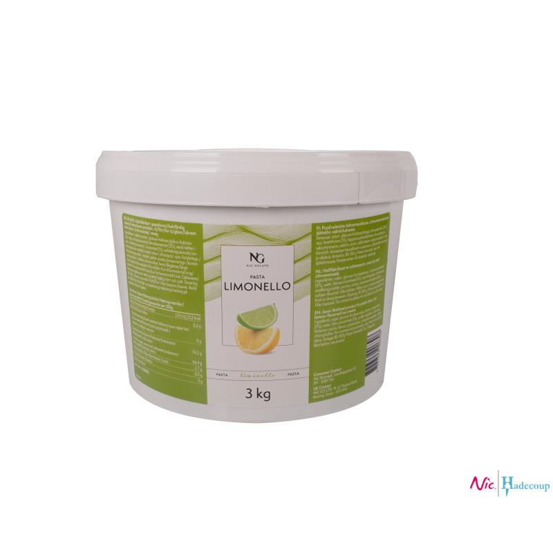 NIC Gelato Citron Vert - Limonello pâte (3 Kg)