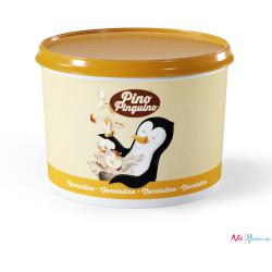 Pregel Nutella noisette - Pino Pinguino Nocciolino variegato (2.5 Kg)