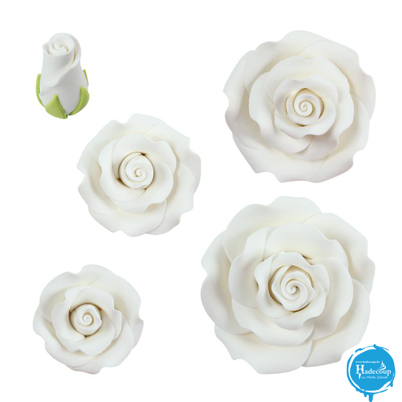 Leman Roses white assortiment (23 pcs) (LM11150)