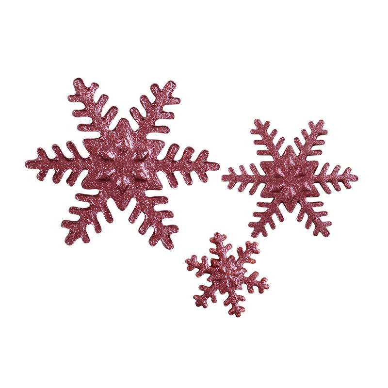 Cargill - Leman LM13535 - ice crystal red perly 2,5 - 4 - 5,5 cm (89 Pcs) (LM13535)