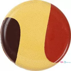 Leman Round Belgian flag  2,5 cm (105 stuks) (1 Verp)