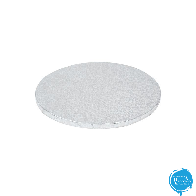 Leman Cake plate cardboard round 35 cm (5 pcs) (1 Emb)