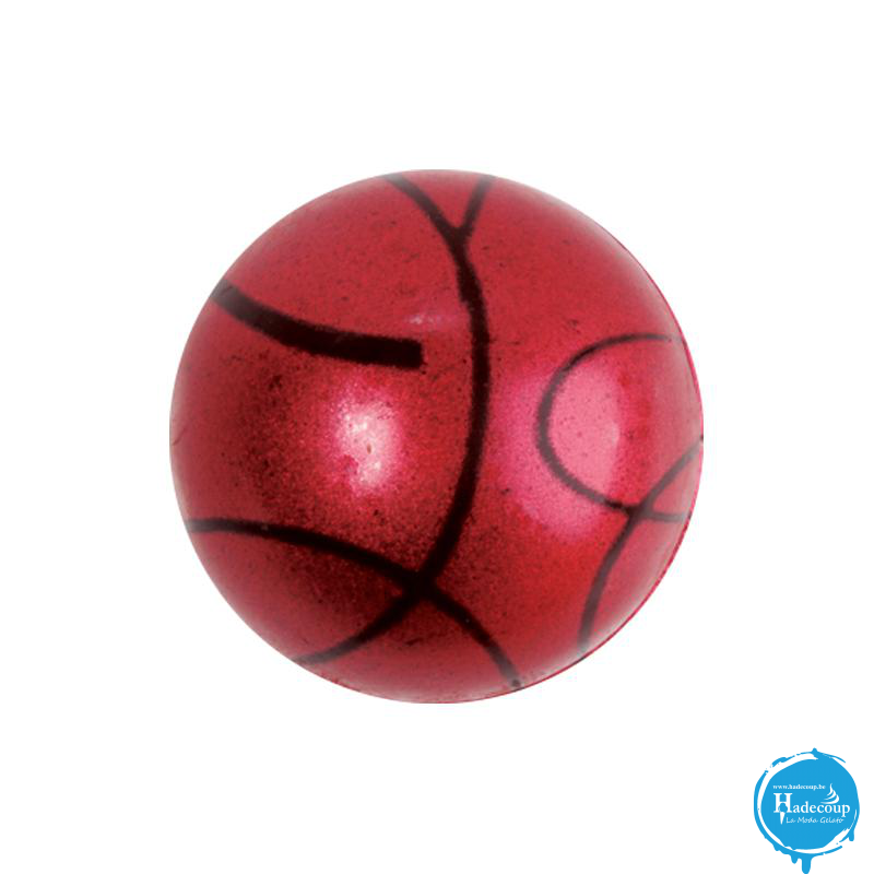 Leman Ball red motifs 2,8 cm (96 pcs) (1 Emb)