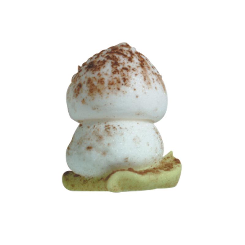 Cargill - Leman LM51325 - Mushroom with leaf marbeled brown 2,7 cm (144 Pcs) (LM51325)