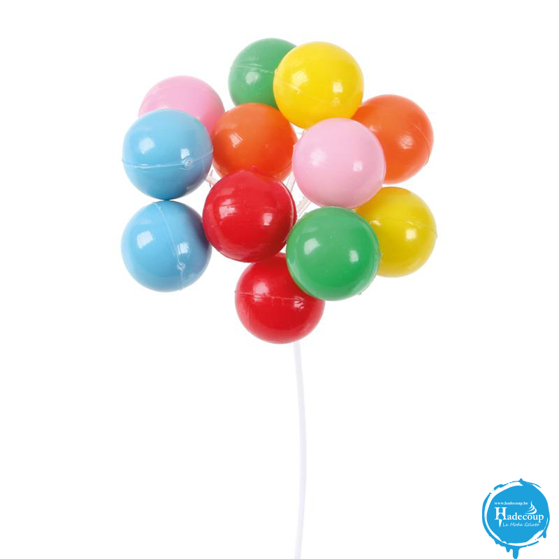 Cargill - Leman LM59609 - Balloons coloured 7 cm (72 Pcs) (LM59609)