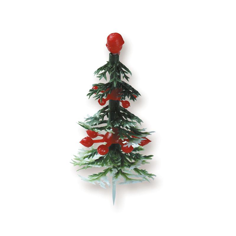 Cargill - Leman LM59832 - Christmas tree with red ball 5,8 plastic (144 Pcs) (LM59832)