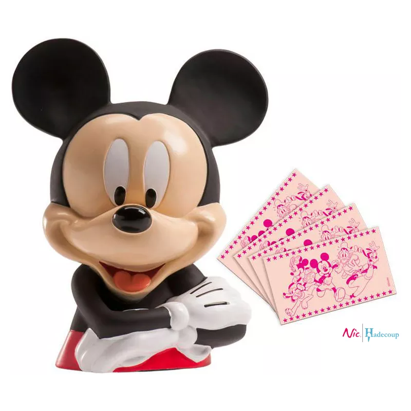 Cargill - Leman LM95120 - Money box Mickey with sweets H 19 cm (1 Pcs) (LM95120)