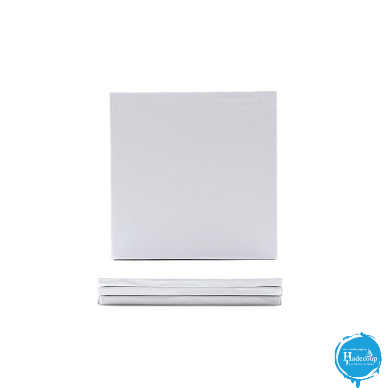 Cargill - Leman LM30389 - cake plate white 30 x30 cm cardboard (5 Pcs) (LM30389)