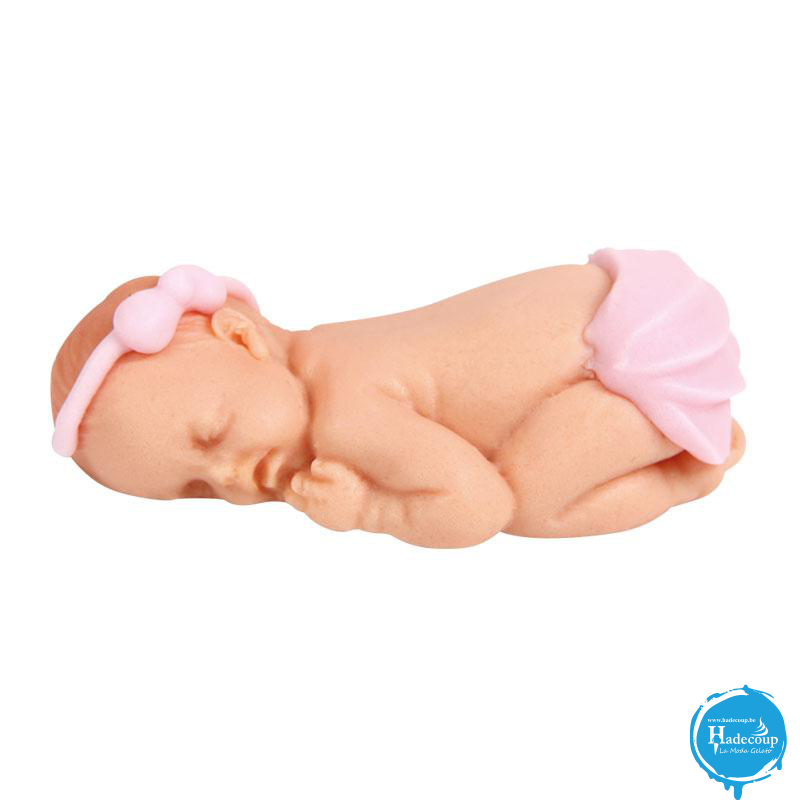 Leman Baby girl 7x2,5 cm (5 stuks) (LM26079)