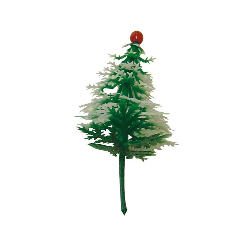 Cargill - Leman LM14811 - Christmas tree with red ball 5,5 plastic (144 Pcs) (LM14811)