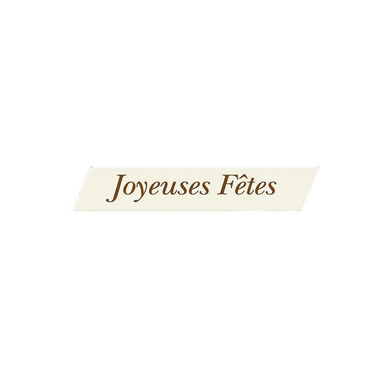 Cargill - Leman LM53111 - Plate Joyeuses Fêtes 5x1 cm (360 Pcs) (LM53111)