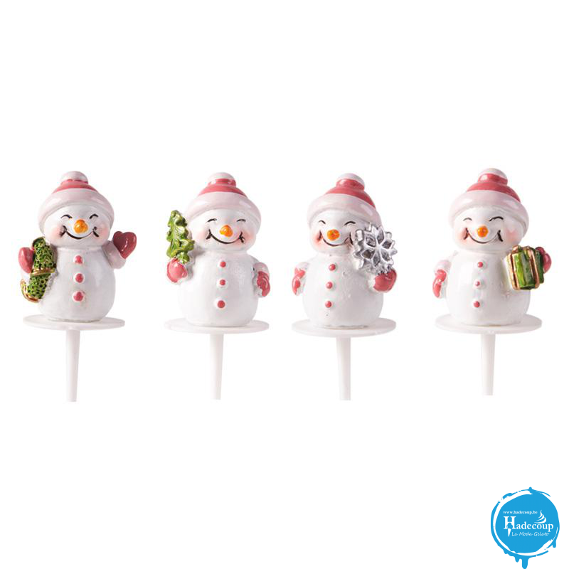 Cargill - Leman LM15263 - Snowman 4 cm (64 Pcs) (LM15263)