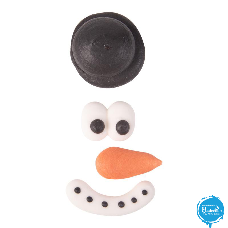 Cargill - Leman LM52474 - Snowman's head set (24 Pcs) (LM52474)