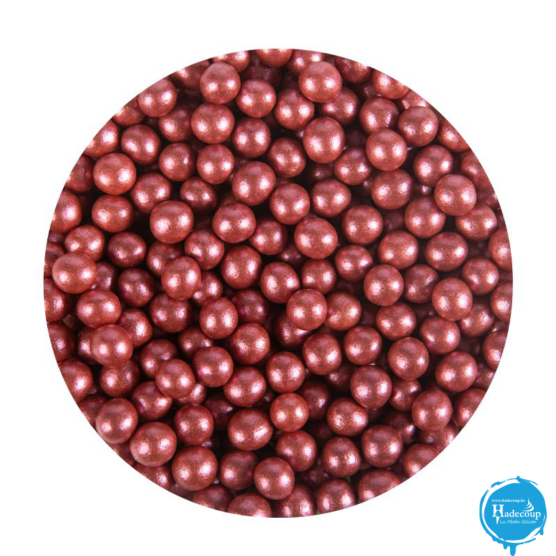 Cargill - Leman LM57569 - Pearls soft red pearly 0,4 cm 600 g (0.6 Pcs) (LM57569)