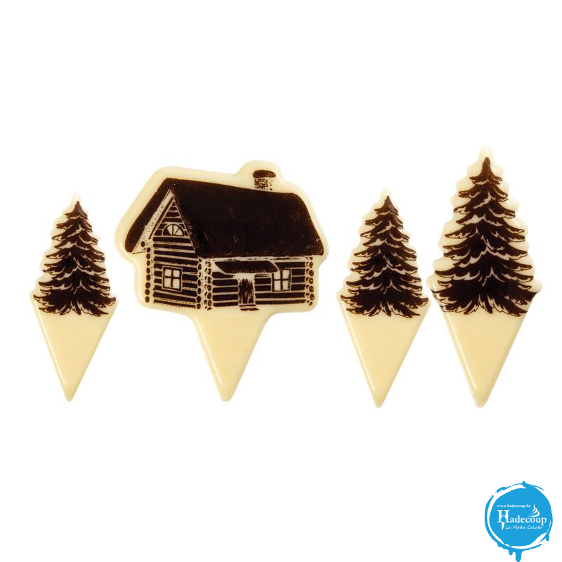 Cargill - Leman LM15491 - Chalet with trees (120 Pcs) (LM15491)