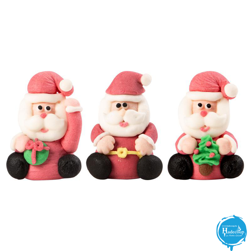 Cargill - Leman LM15808 - Sitting Santa 3D 3,5 cm (42 Pcs) (LM15808)