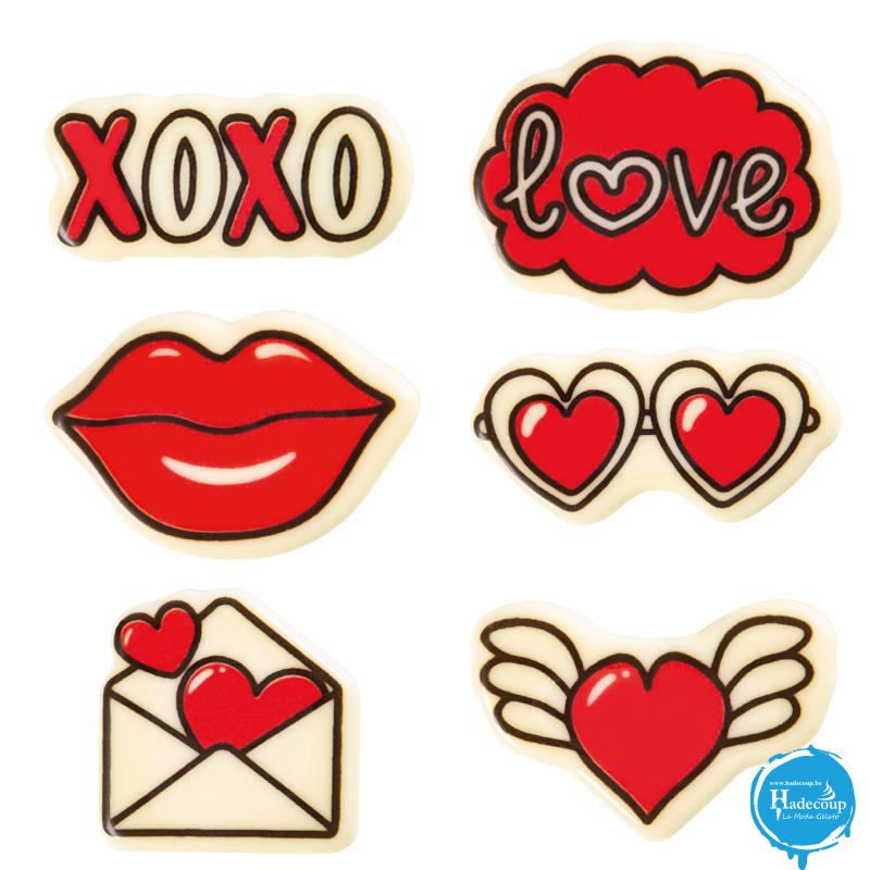 Cargill - Leman LM68353 - Sticker Valentine 3,5 cm (120 Pcs) (LM68353)