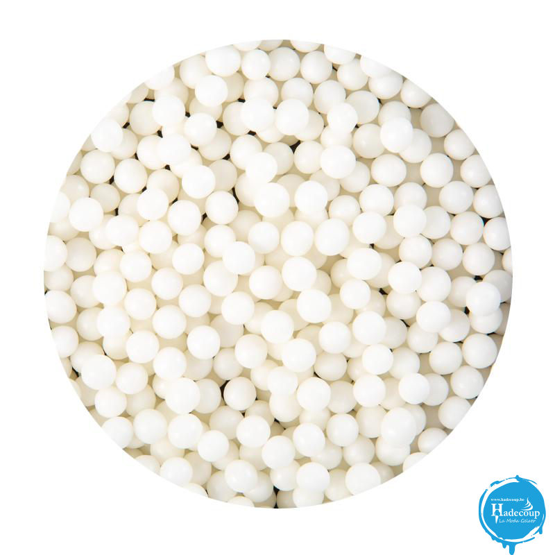 Cargill - Leman LM57367 - Pearls white no E171 0,4 cm 1,3 kg (1.3 Pcs) (LM57367)