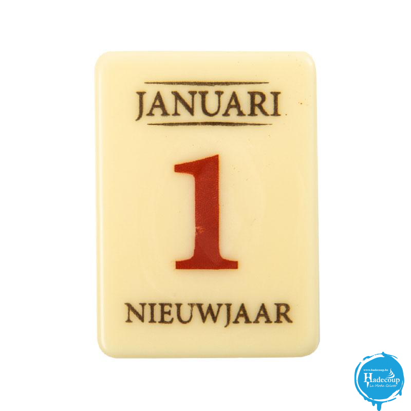 Cargill - Leman LM14640 - Calendar Nieuwjaar 5x4 cm (60 Pcs) (LM14640)