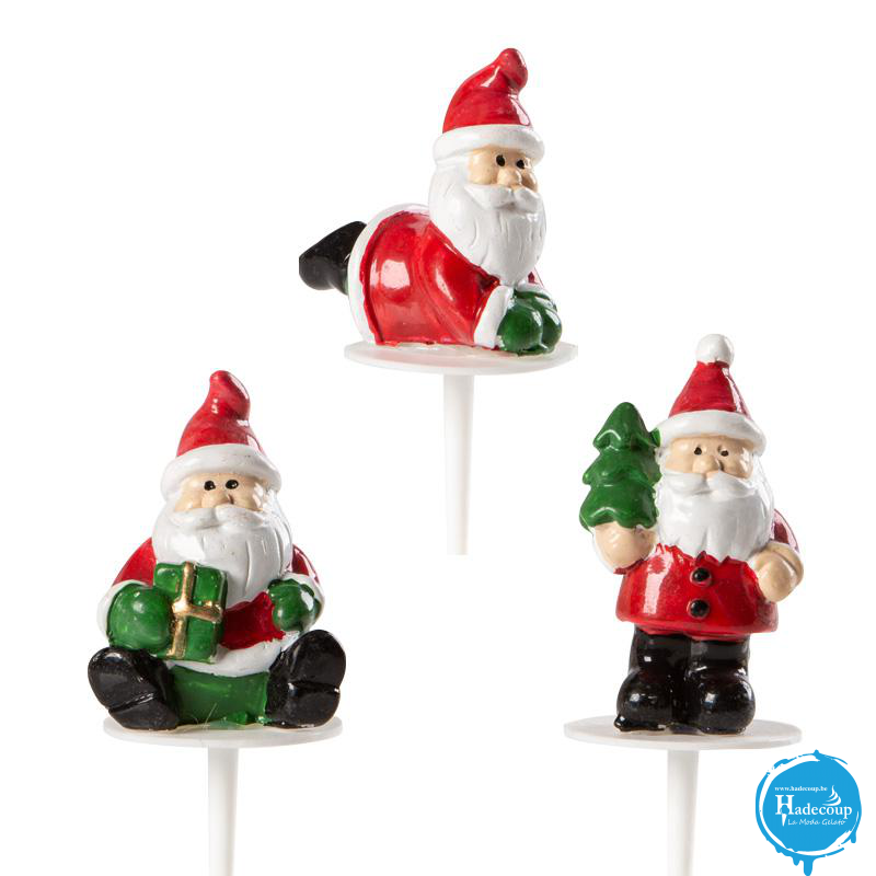 Cargill - Leman LM15397 - Santa claus 4 cm (64 Pcs) (LM15397)