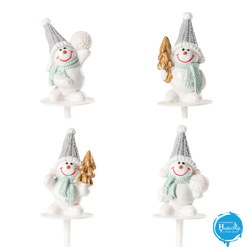 Cargill - Leman LM15409 - Snowmen 4 cm (64 Pcs) (LM15409)