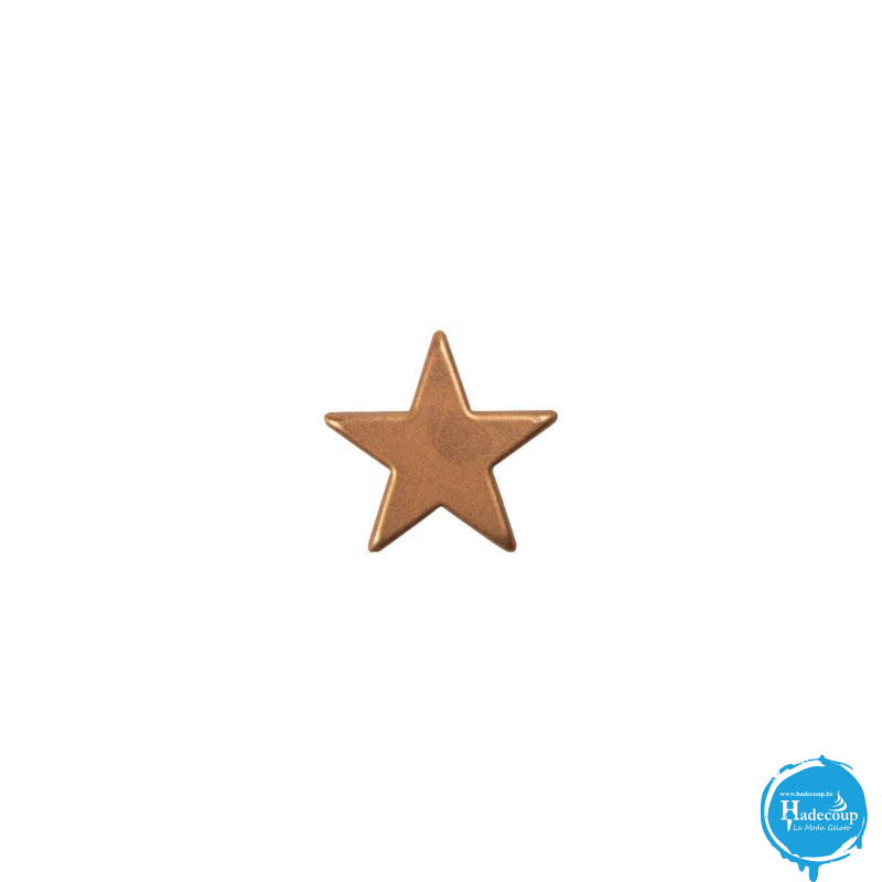 Cargill - Leman LM15574 - Star bronze 2,5 cm (175 Pcs) (LM15574)