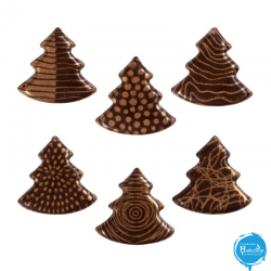 Cargill - Leman LM14894 - Christmas trees 2,5x2,5 cm (250 Pcs) (LM14894)