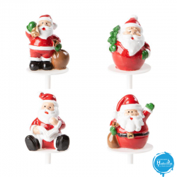 Cargill - Leman LM15425 - Santa Claus 3 cm (64 Pcs) (LM15425)