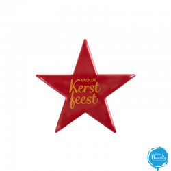 Cargill - Leman LM15769 - Star vrolijk kerstfeest  5,5 cm (60 Pcs) (LM15769)