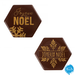 Cargill - Leman LM15791 - Plate Joyeux Noël 3,8x3,8 cm (120 Pcs) (LM15791)