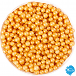 Cargill - Leman LM57605 - Pearls gold 0,4 cm 600 g (0.6 Pcs) (LM57605)