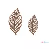 Cargill - Leman LM12261 - Lace leaf 6,6x3,3 en 5,2x2,8 cm (180 Pcs) (LM12261)