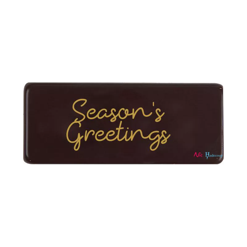 Cargill - Leman LM13626 - Plate Season's Greetings 5,5 x 2,3 cm (100 Pcs) (LM13626)