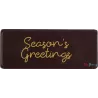 Cargill - Leman LM13626 - Plate Season's Greetings 5,5 x 2,3 cm (100 Pcs) (LM13626)