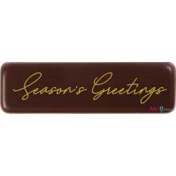 Cargill - Leman LM15253 - Plate Season's greetings 4,5x1,3 cm (200 Pcs) (LM15253)