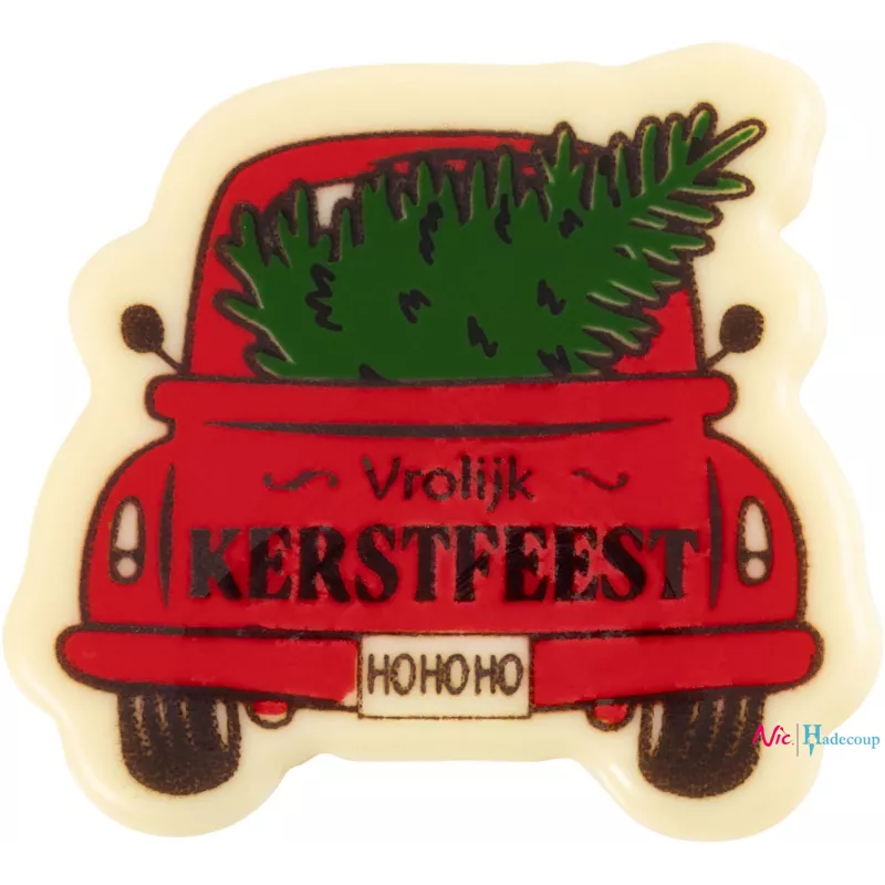 Cargill - Leman LM15455 - Car Vrolijk kerstfeest 4,8x4,4 cm (75 Pcs) (LM15455)